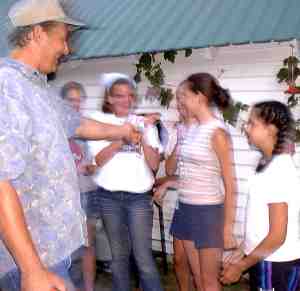 Ted, Aimee, Linda, Katrine