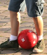 Swiss soccer ball