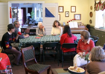 Chatting around the table