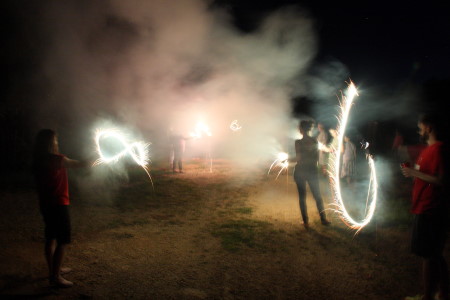 More sparklers
